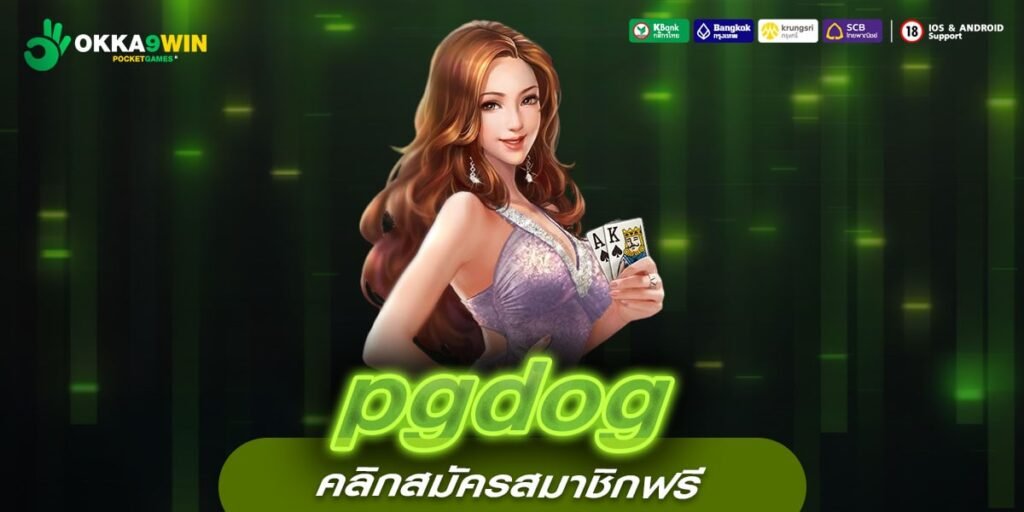 pgdog เว็บแท้ ค่ายนอก ได้เงินง่าย ไม่มีการโกง